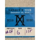 Madonna Madame X Tour Miami Ticket Dec 15, 2019