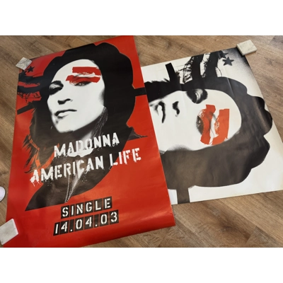 Madonna American Life Single Subway Poster Madonna American Life Single Subway Poster