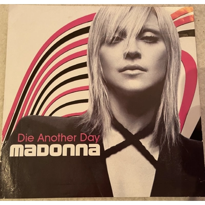 Madonna Die Another Day Single French Promo Flyer Madonna Die Another Day Single French Promo Flyer
