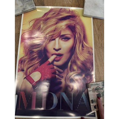 Madonna MDNA Numbered Poster Madonna MDNA Numbered Poster
