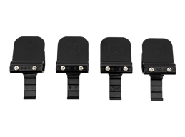 Universal Japanese Hard Hat Clips (3 Pairs)