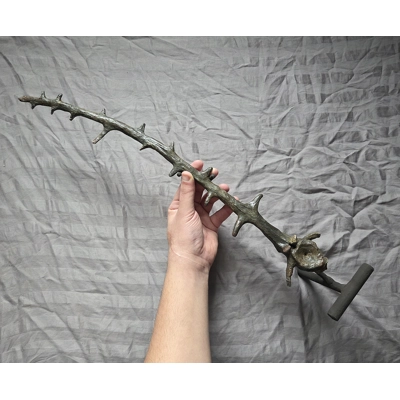 Ultra Rare Museum Quality Edaphosaurus Sail Spine Vertebra Bone Fossil Permian