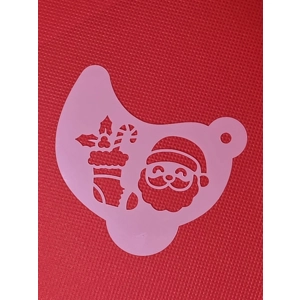 Santa and stocking - 4