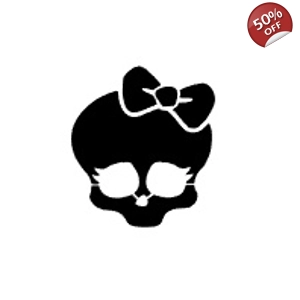 29 - Skull Bow 10Pack