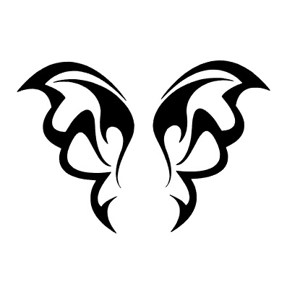 B - Tribal Butterfly