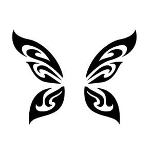 F - Tribal Butterfly