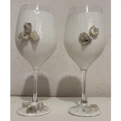 FLUIDART  WINE  GLASS