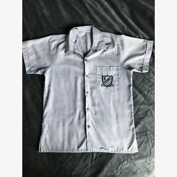 Short sleeved shirt grey