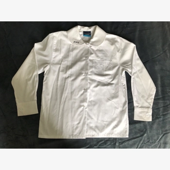 Long sleeve blouse white