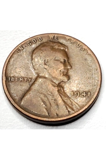 COIN 1941 WHEAT PENNY