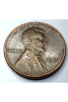 COIN 1948 WHEAT PENNY