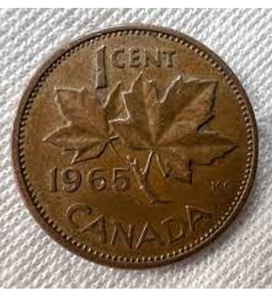 COIN 1965 CANADA PENNY