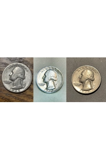 COIN 1965 QUARTER 3X