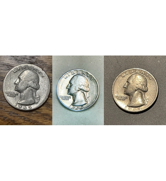 COIN 1965 QUARTER 3X