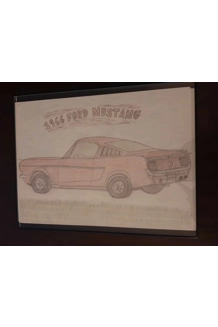 SKETCH FORD MUSTANG