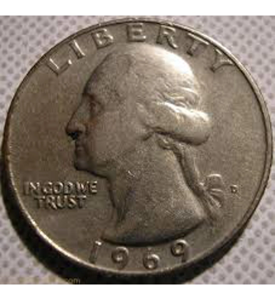 COIN 1969 QUARTER