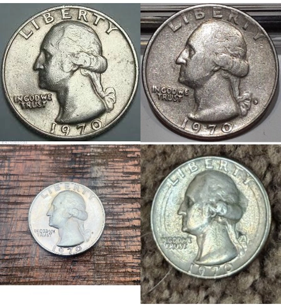 COIN 1970 QUARTER 4X