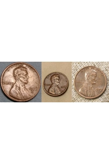 COIN 1977 PENNY 3X
