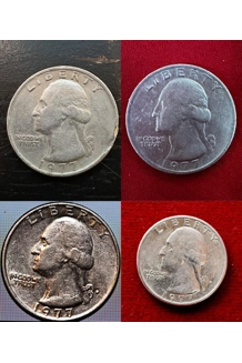 COIN 1977 QUARTER 4X