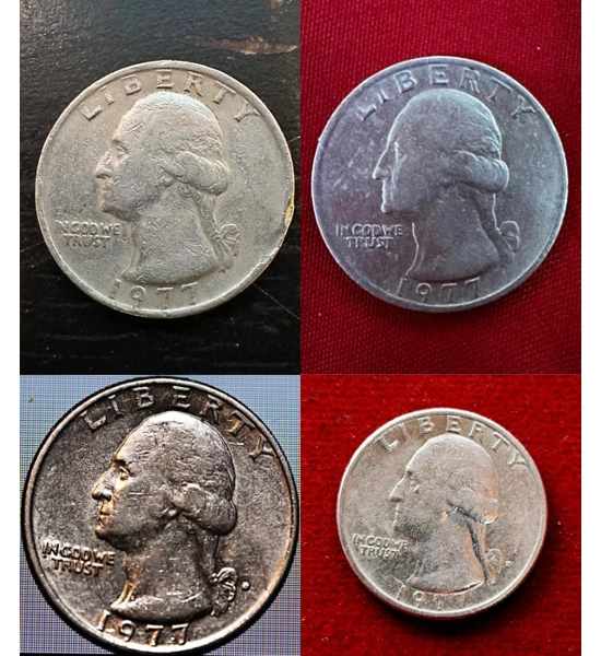 COIN 1977 QUARTER 4X