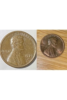 COIN 1979 PENNY 2X