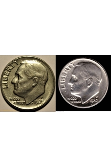 COIN 1980 DIME 2X