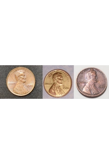 COIN 1980 PENNY 3X
