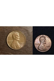 COIN 1982 PENNY 2X