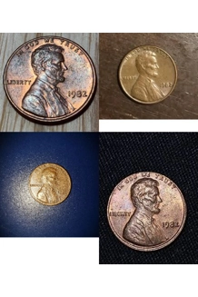COIN 1982 PENNY 4X