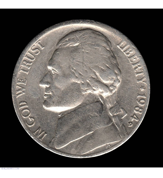 COIN 1984 NICKEL