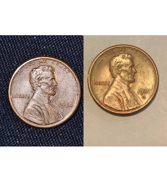 COIN 1984 PENNY 2X