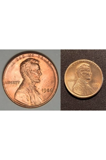 COIN 1986 PENNY 2X