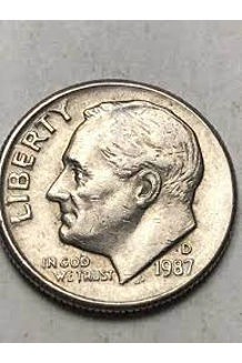 COIN 1987 DIME