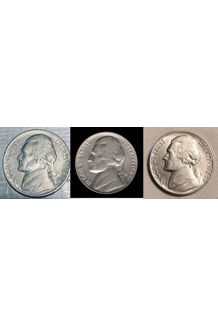 COIN 1989 NICKEL 3X