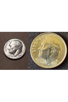 COIN 1991 DIME 2X