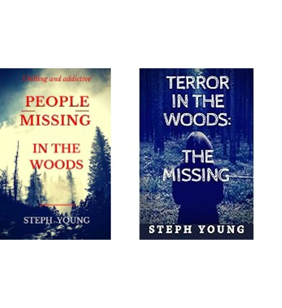 BOOK PEOPLE MISSING IN THE WOODS AND TERROR IN THE WOODS