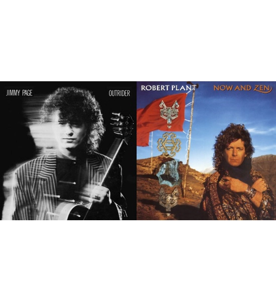 RECORD 2X JIMMY PAGE ROBERT PLANT