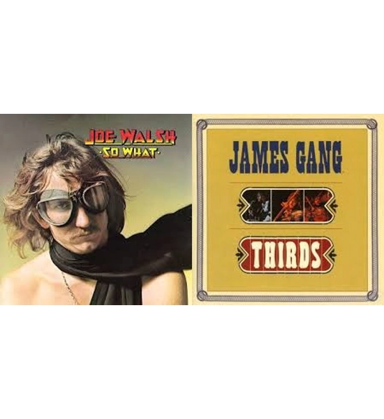 RECORD 2X JOE WALSH JAMES GANG