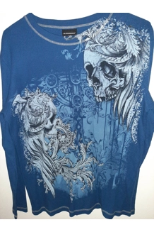 THERMAL LARGE SKULLS BLUE