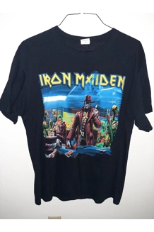 T-SHIRT XL IRON MAIDEN TOUR 2012