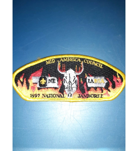 PATCH BSA MID AMERICA COUNCIL 1997 NAT. JAMBOREE