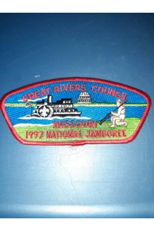 PATCH BSA GREAT RIVERS COUNCIL MISSOURI 1997 NAT..