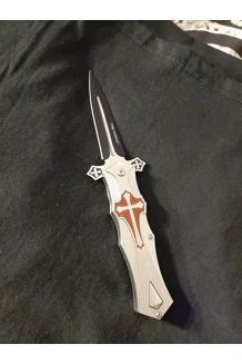 POCKET KNIFE TAC-FORCE FOLDING CROSS