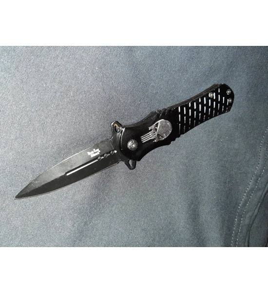 POCKET KNIFE TAC-FORCE PUNISHER SPRING ASSIST FOLDING
