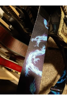 GUITAR STRAP DRAGON