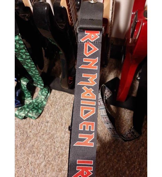 GUITAR STRAP IRON MAIDEN