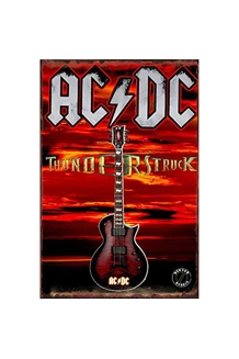 SIGN TIN AC/DC THUNDERSTRUCK