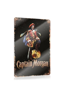 SIGN TIN CAPTAIN MORGAN