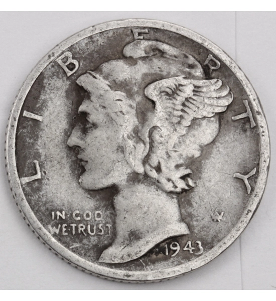 COIN 1943 MERCURY HEAD DIME