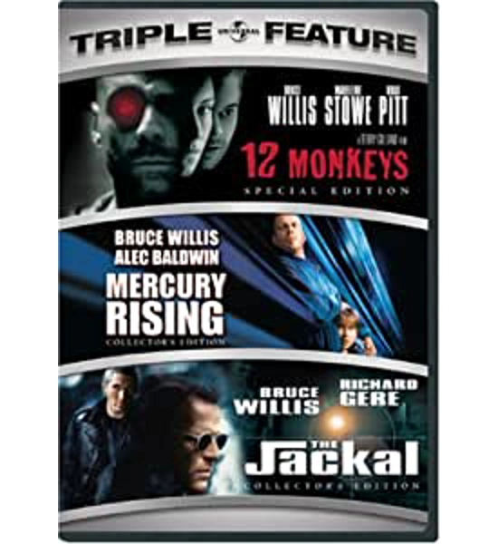 DVD TRIPLE FEATURE BRUCE WILLIS